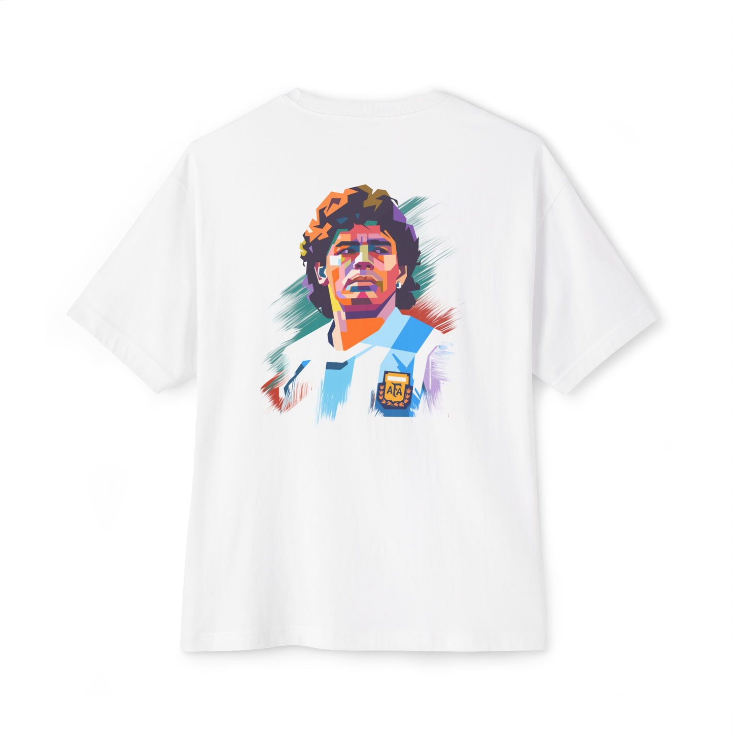 Remera Oversize Maradona Argentina 10 | Tribute Soccer Legend Tee ⚽🇦🇷👑