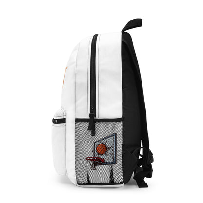 Backpack Basketball - kbe (White)