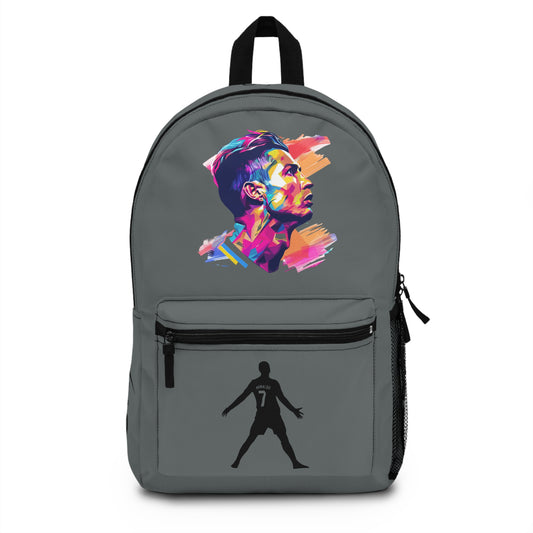 Cristiano Ronaldo CR7 School Backpack Dark grey 🎒⚽