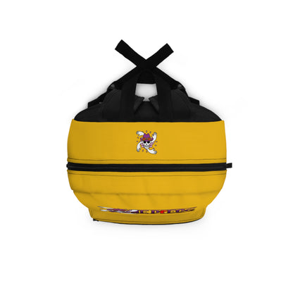Nico Robin One Piece Premium Anime Backpack Yellow 🎒