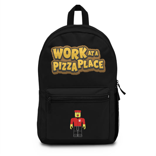Roblox Pizza Party Backpack Black 🍕📚