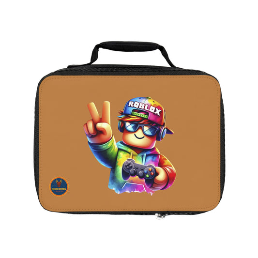 Vibrant Roblox Lunch Box Light brown 🌈 🎮🎒