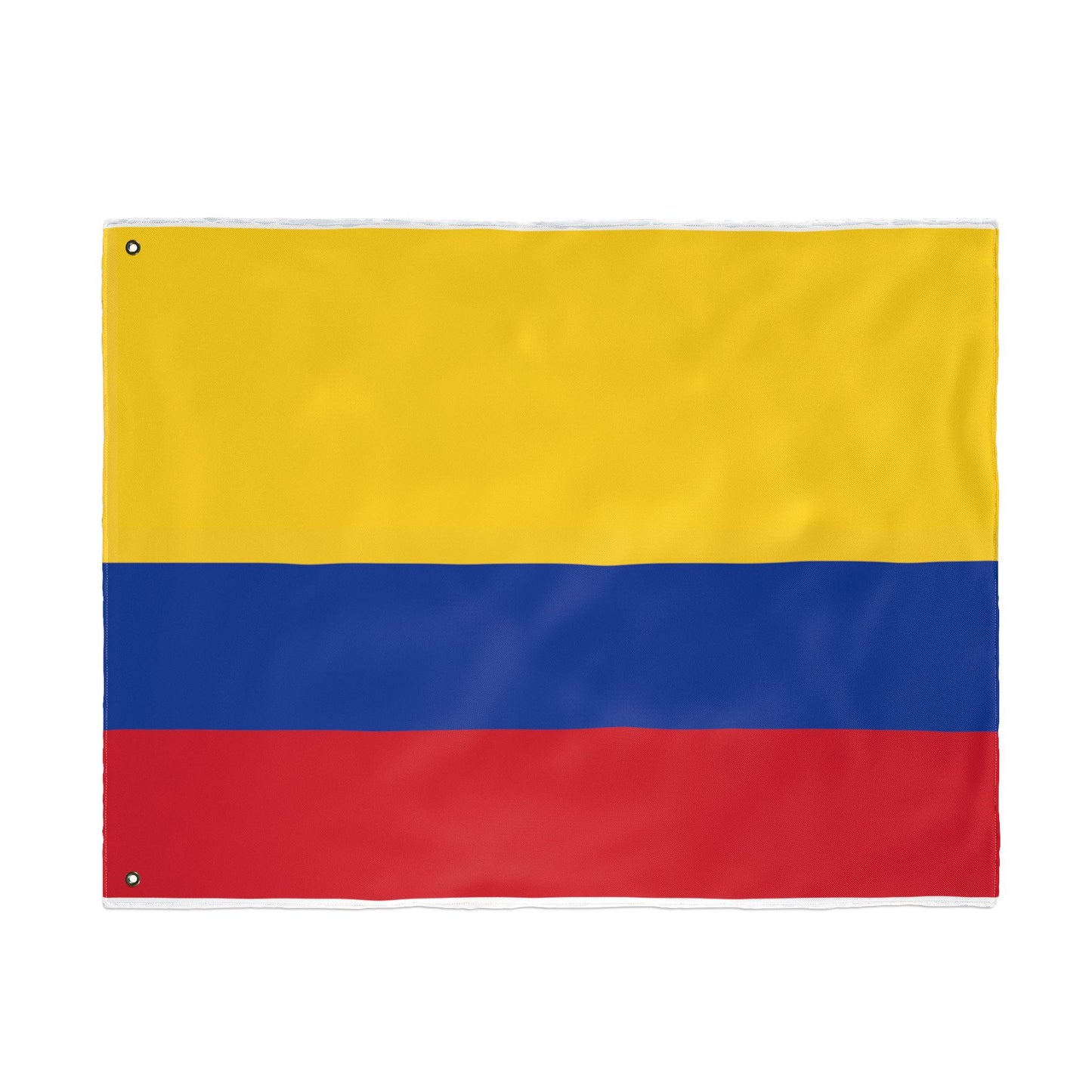 Colombian Tricolor Double-Sided Outdoor Flag — Yellow Blue Red Garden Banner