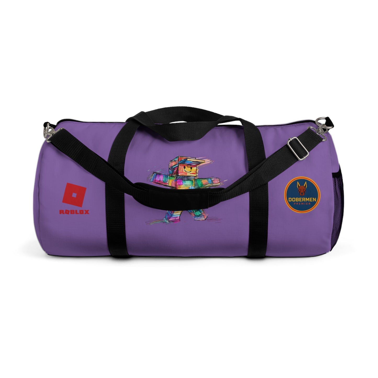 Roblox Themed Duffel Bag Light purple 🧒🕹️ 👧