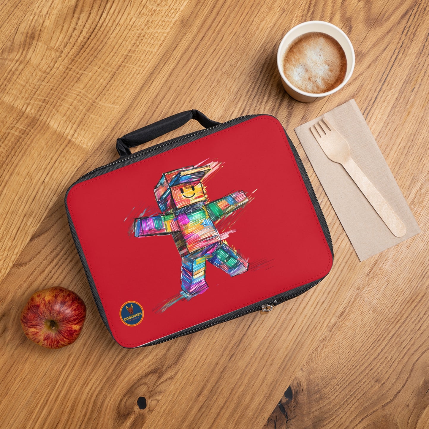 Roblox Lunch Bag Dark red 🎮🎒✨