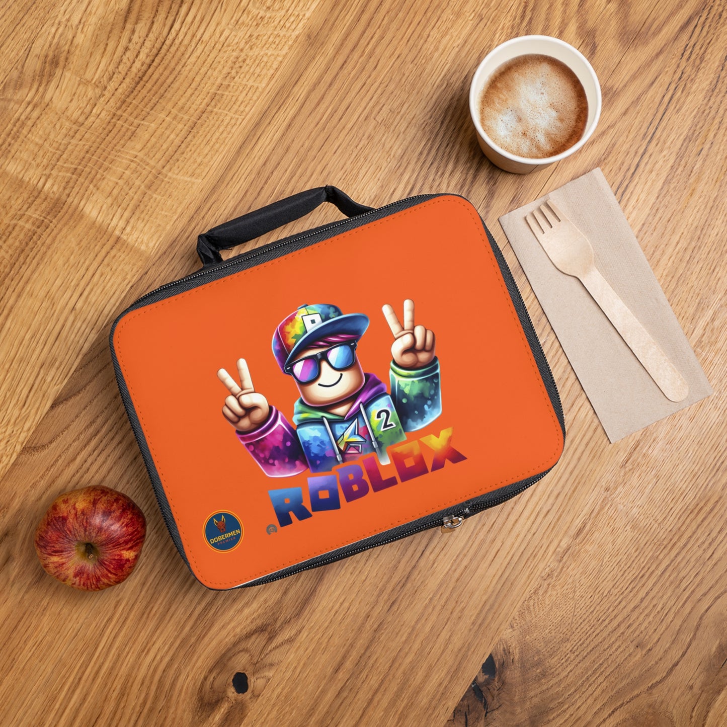 Roblox Fan Lunch Bag Orange 🎮🎒✨