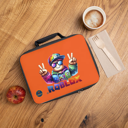 Roblox Fan Lunch Bag Orange 🎮🎒✨