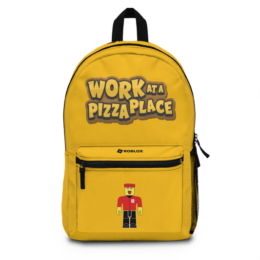 Roblox Pizza Party Backpack Yellow 🍕📚