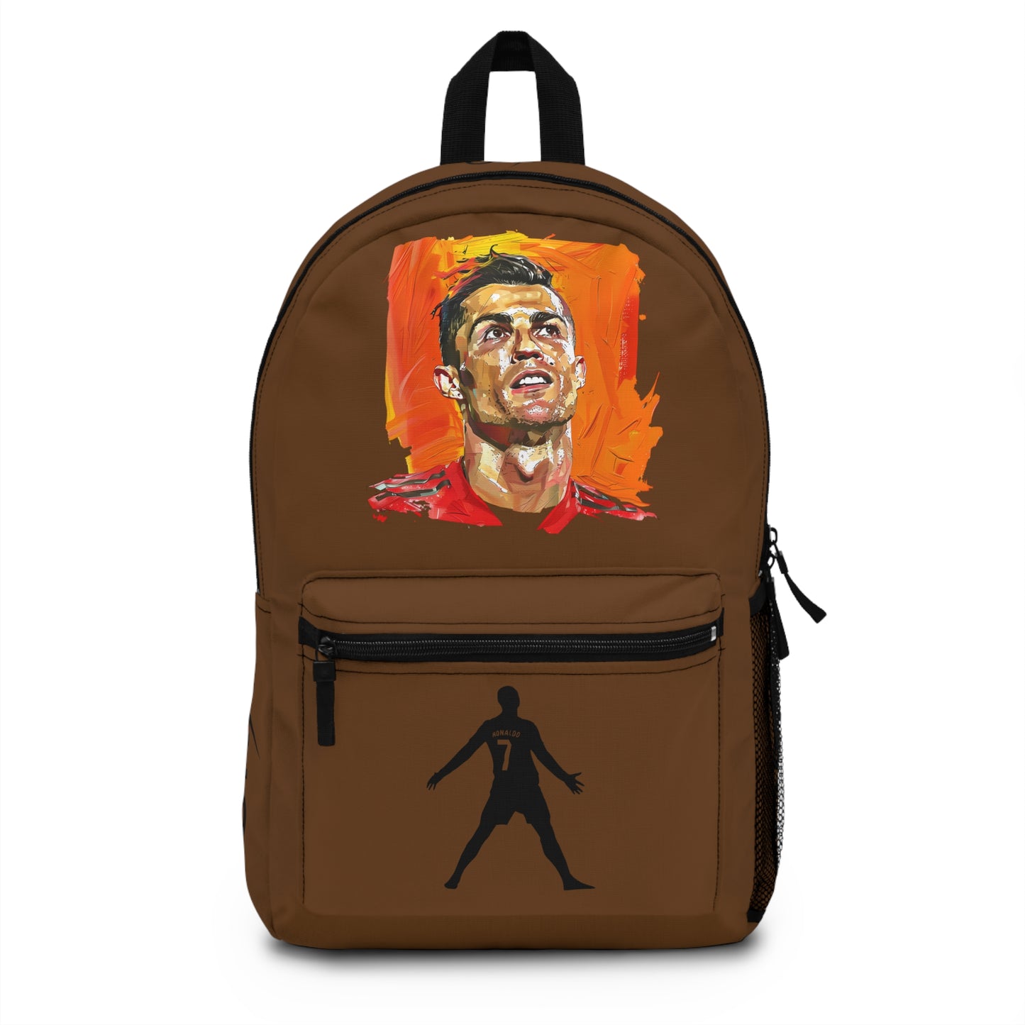 Cristiano Ronaldo CR7 Backpack Brown ⚽🎒