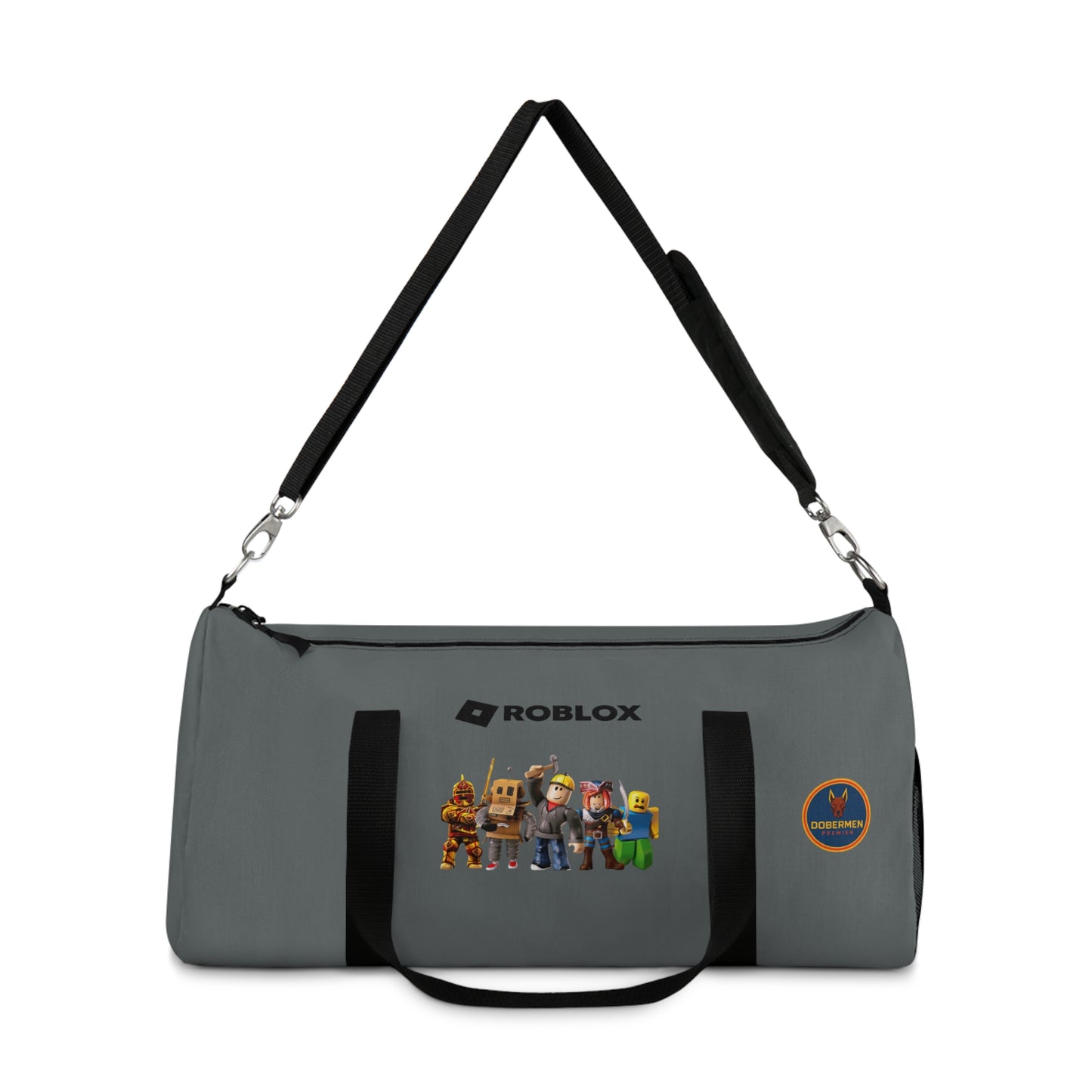Roblox Adventure Duffel Dark grey 🎮✨🧳