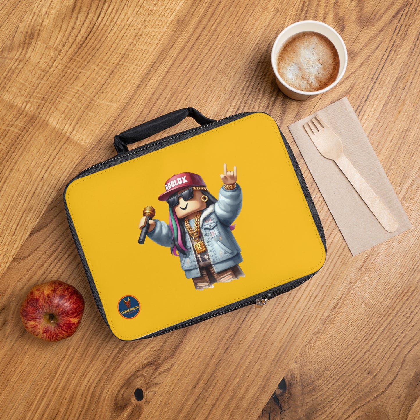 Insulated Roblox Lunch Tote Yellow 🎮✨⚡
