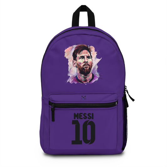Messi Soccer School Backpack Purple 🎒⚽ 🏆