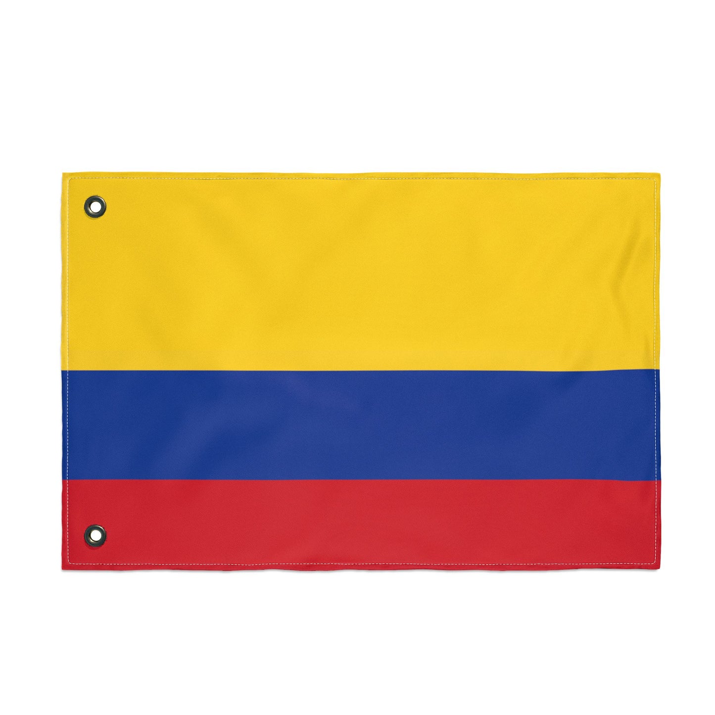 Colombian Tricolor Double-Sided Outdoor Flag — Yellow Blue Red Garden Banner