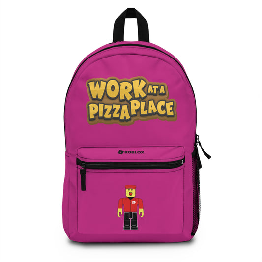 Roblox Pizza Party Backpack Pink 🍕📚