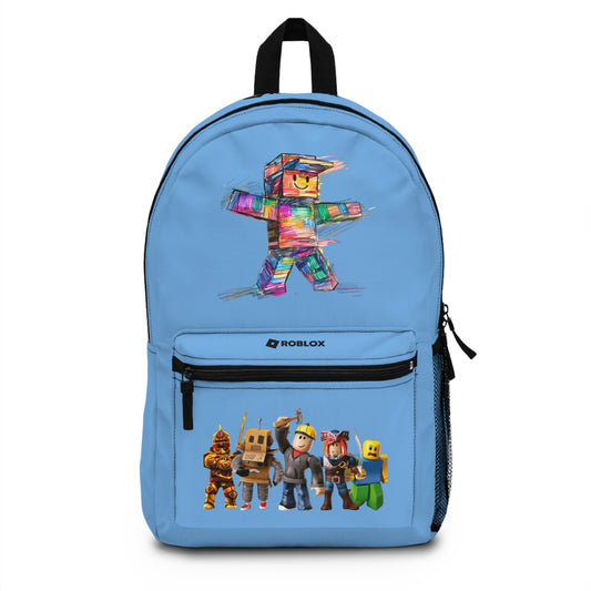 Top-Rated Roblox Backpack for Kids Light blue 🏆🎒