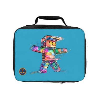 Roblox Lunch Bag Turquoise 🎮🎒✨