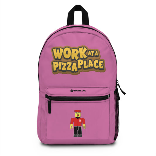 Roblox Pizza Party Backpack Light pink 🍕📚