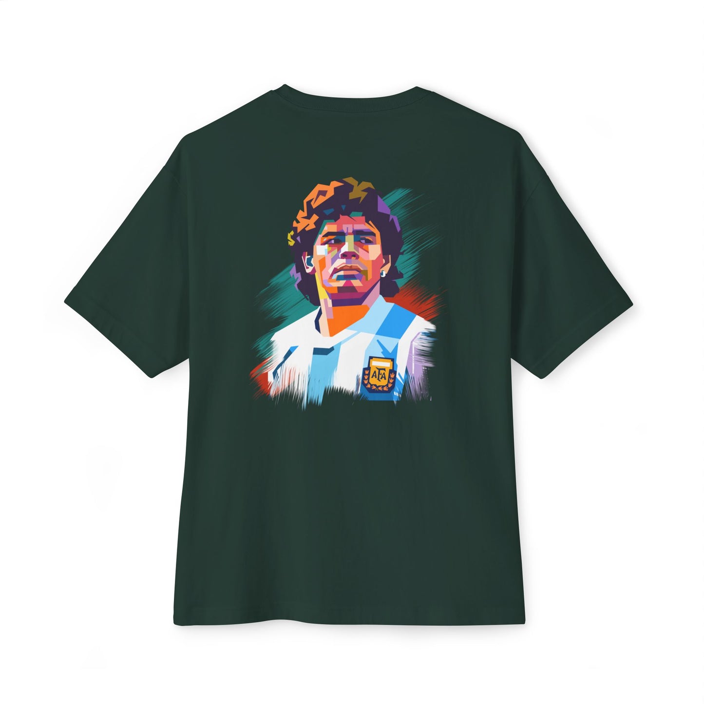 Remera Oversize Maradona Argentina 10 | Tribute Soccer Legend Tee ⚽🇦🇷👑