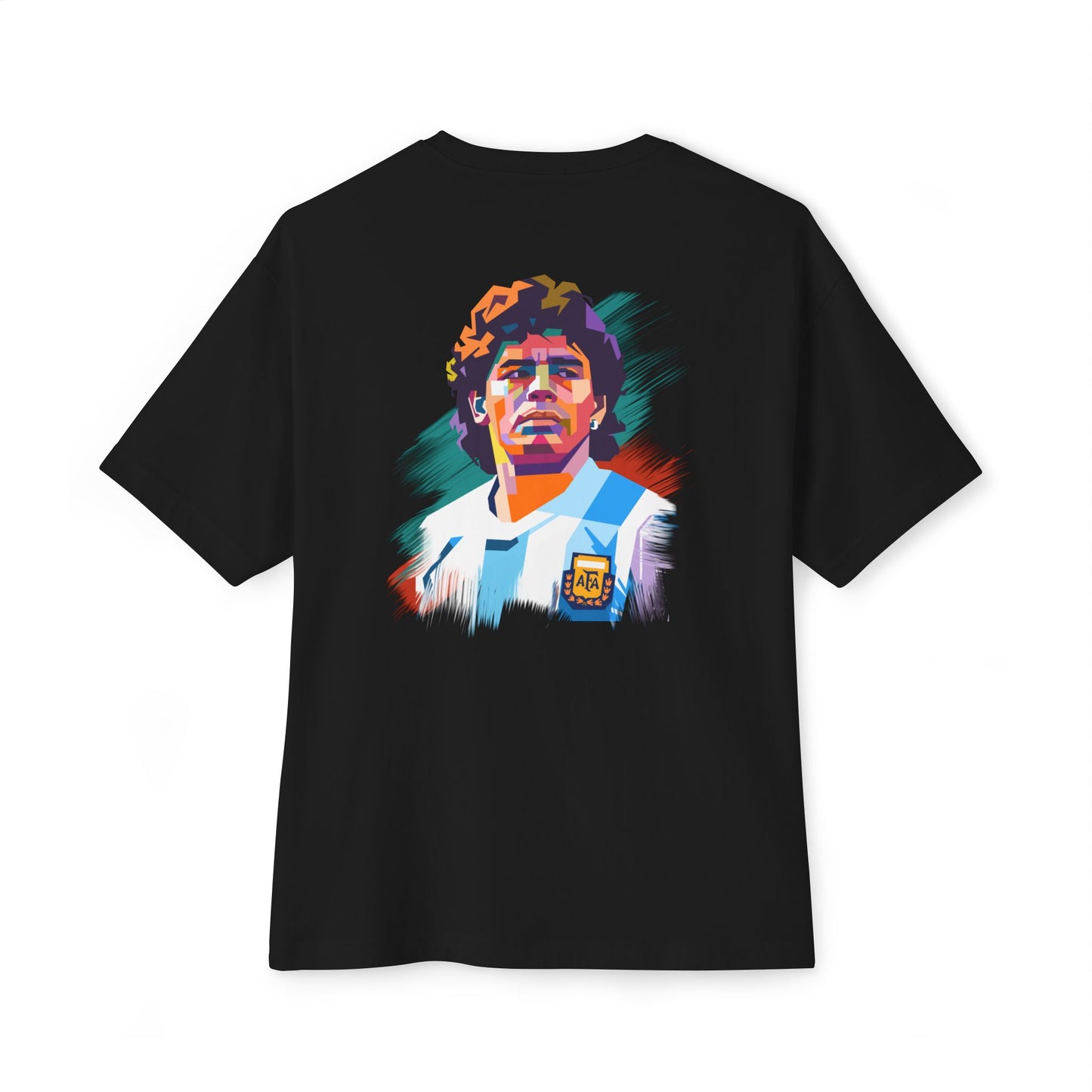 Remera Oversize Maradona Argentina 10 | Tribute Soccer Legend Tee ⚽🇦🇷👑