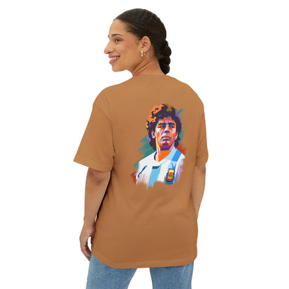 Remera Oversize Maradona Argentina 10 | Tribute Soccer Legend Tee ⚽🇦🇷👑
