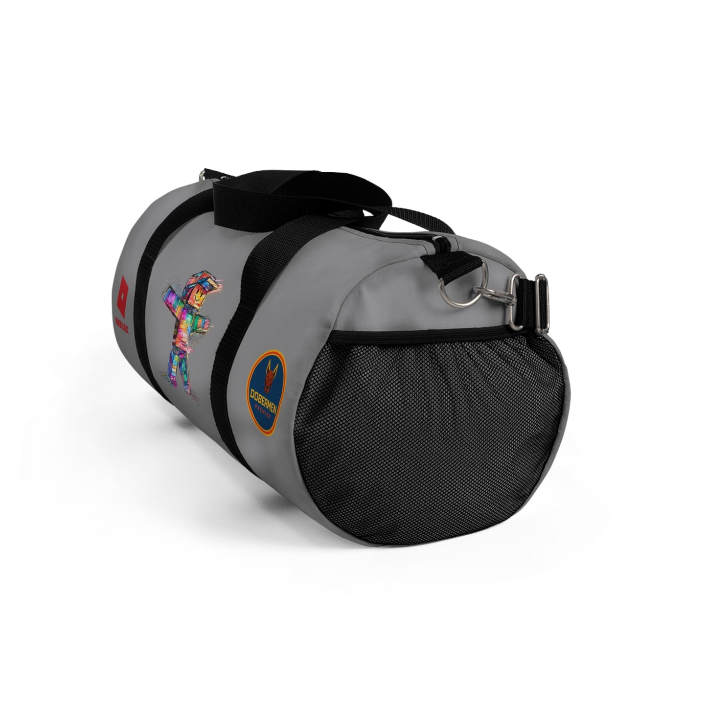 Roblox Themed Duffel Bag Grey 🧒🕹️ 👧