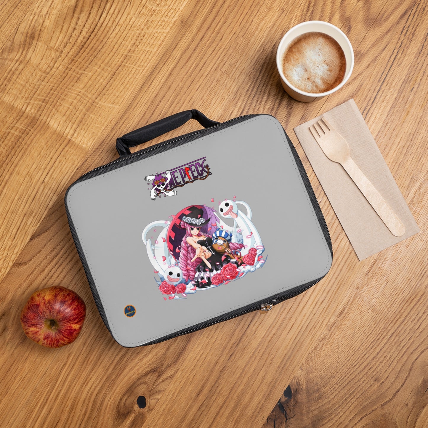 Nico Robin One Piece Anime Lunch Bag Light grey 🍱