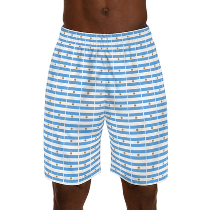 Summer Vibes Men's Jogger Shorts, Casual Beachwear, Summer Shorts, Relaxed Fit Sportswear, Perfect for Vacations, Fun Patterns