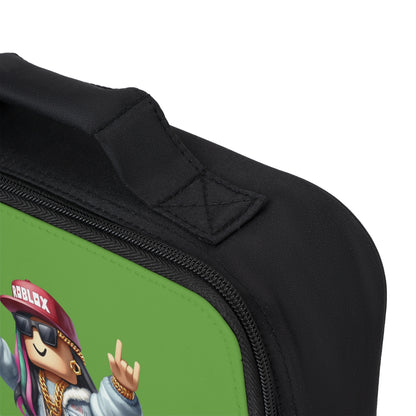 Insulated Roblox Lunch Tote Green 🎮✨⚡