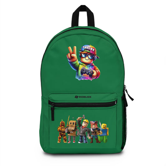 Personalized Roblox Backpack Dark green 🧵🎮