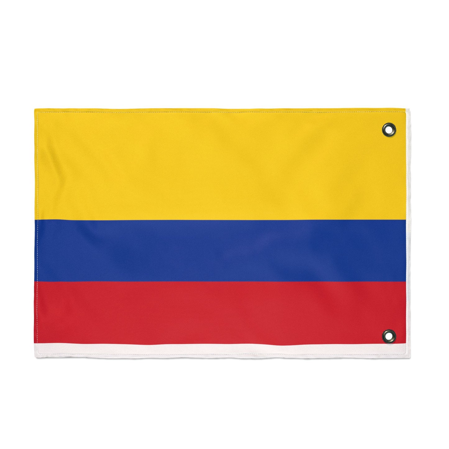 Colombian Tricolor Double-Sided Outdoor Flag — Yellow Blue Red Garden Banner