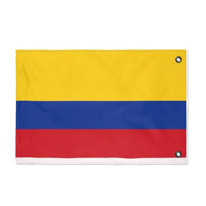 Colombian Tricolor Double-Sided Outdoor Flag — Yellow Blue Red Garden Banner