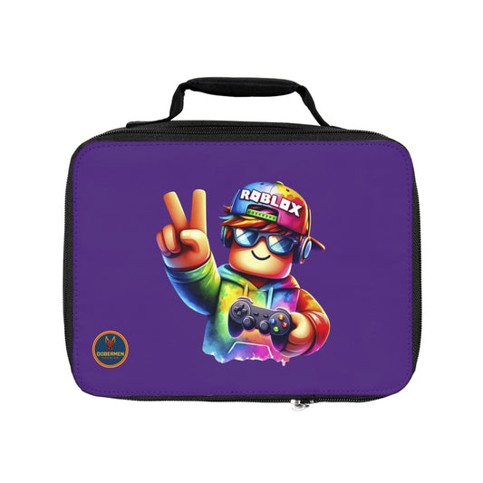 Vibrant Roblox Lunch Box Purple 🌈 🎮🎒