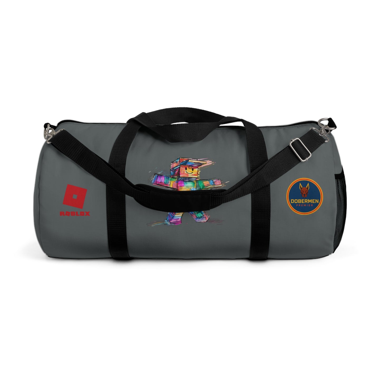 Roblox Themed Duffel Bag Dark grey 🧒🕹️ 👧