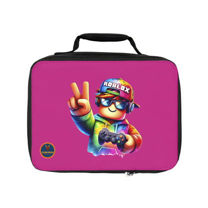 Vibrant Roblox Lunch Box Pink 🌈 🎮🎒
