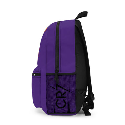 Cristiano Ronaldo CR7 Backpack Purple ⚽🎒
