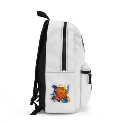 Backpack Basketball - SC (White)
