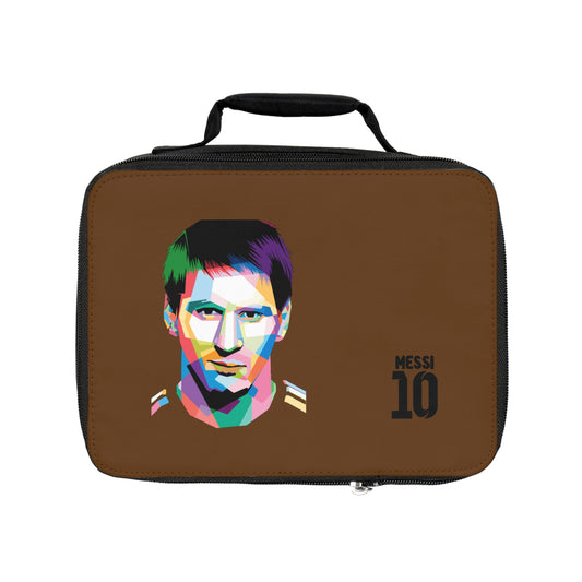 Lionel Messi LM10 Thermal Lunch Bag Brown ⚽🥶