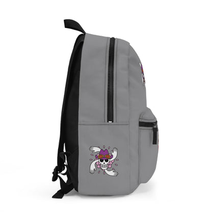 Nico Robin One Piece Premium Anime Backpack Grey 🎒