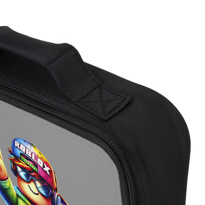 Vibrant Roblox Lunch Box Grey 🌈 🎮🎒