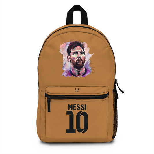 Messi Soccer School Backpack Light brown 🎒⚽ 🏆
