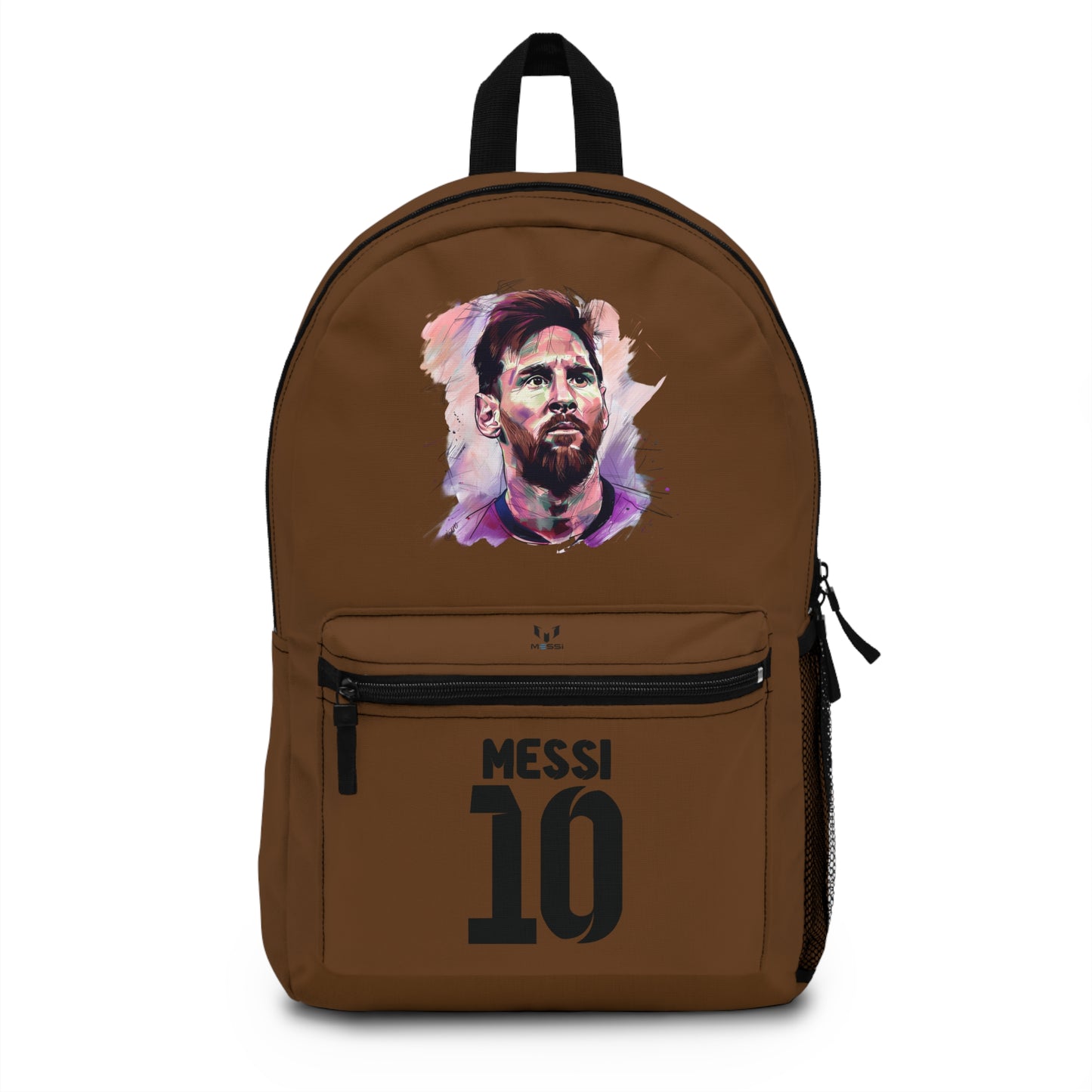 Messi Soccer School Backpack Brown 🎒⚽ 🏆