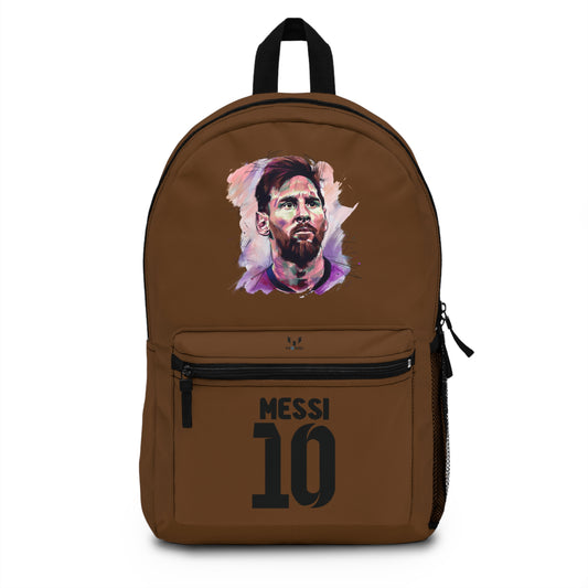 Messi Soccer School Backpack Brown 🎒⚽ 🏆