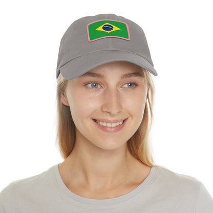 Brazil flag cap