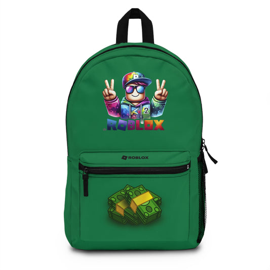Premium Roblox School Backpack Dark green 🎒✨