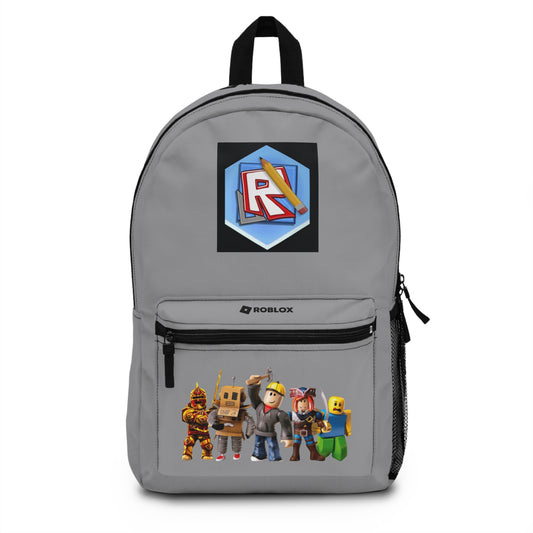 Roblox Gamer Backpack Grey 🚀🎮
