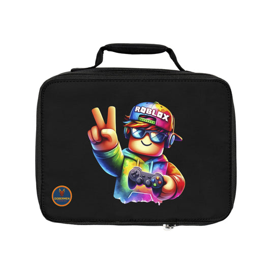 Vibrant Roblox Lunch Box Black 🌈 🎮🎒