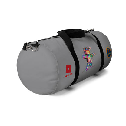 Roblox Themed Duffel Bag Grey 🧒🕹️ 👧