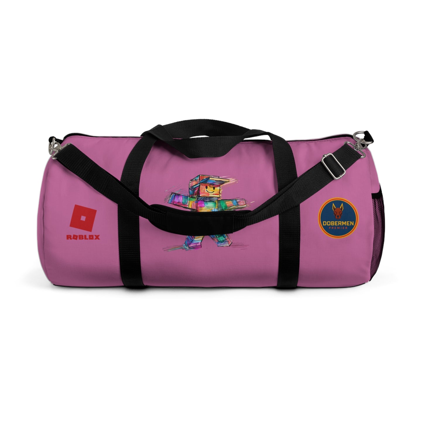 Roblox Themed Duffel Bag Light pink 🧒🕹️ 👧