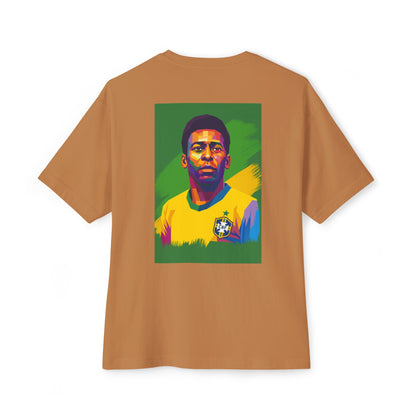 Pelé Oversized Boxy Tee | Brazil 10 Soccer Style 👕 ⚽ 🇧🇷 👑