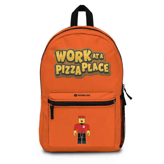 Roblox Pizza Party Backpack Orange 🍕📚
